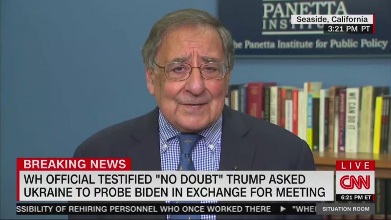Leon Panetta on White House’s Impeachment Strategy: ‘The President Has No Clear Defense’