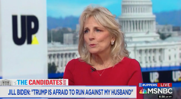 Jill Biden: Trump Is ‘Afraid to Run Against My Husband’