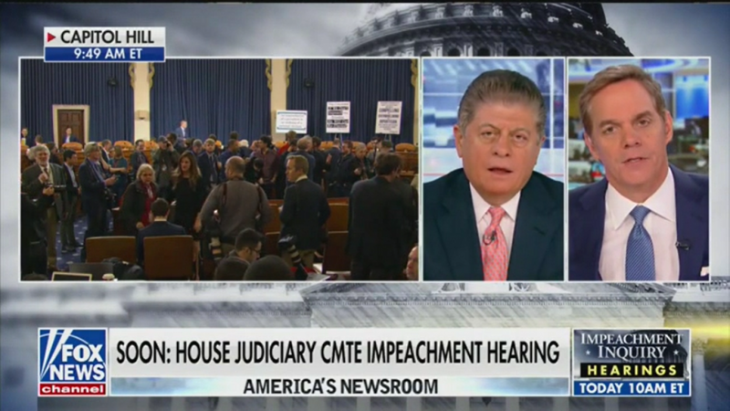 Fox News’ Judge Andrew Napolitano Says He Would Vote for Impeachment If He Were in Congress