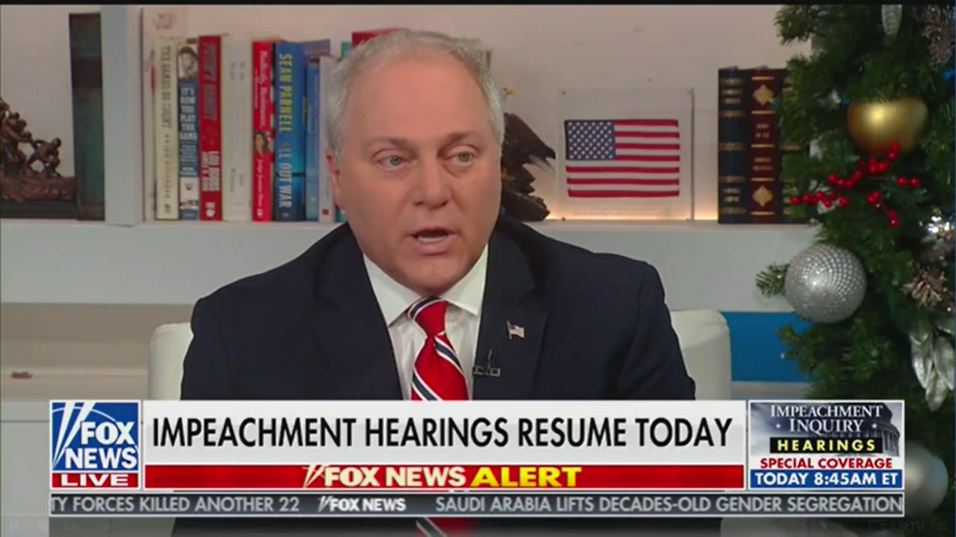 GOP Rep. Steve Scalise Accuses Adam Schiff of ‘Spying on Members of the Press, on Members of Congress’