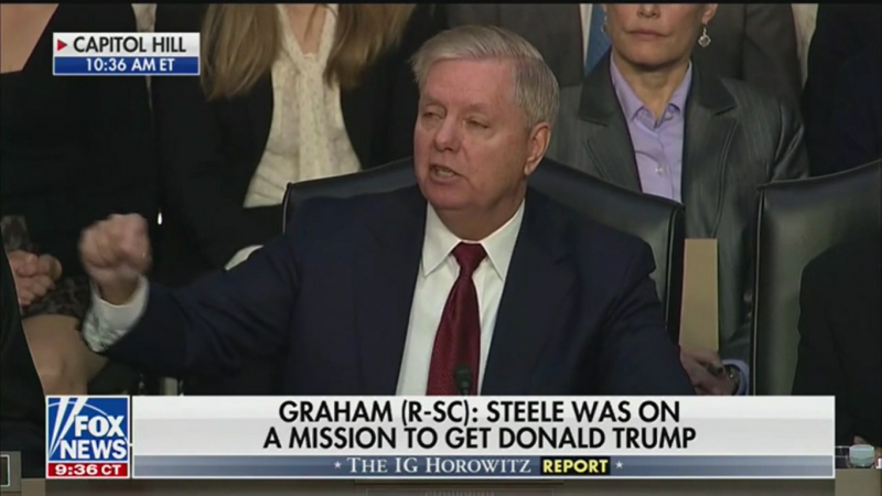 Lindsey Graham: Steele Dossier’s ‘Golden Shower’ Claim Is a ‘Bunch of Crap’