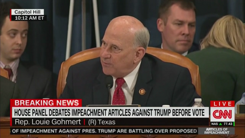 GOP Rep. Louie Gohmert Likens Impeachment to Pearl Harbor: ‘A Day That Will Live in Infamy’