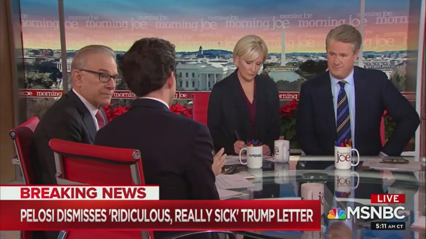‘Morning Joe’: Trump’s Impeachment Letter Shows He’s ‘Personally’ Wounded