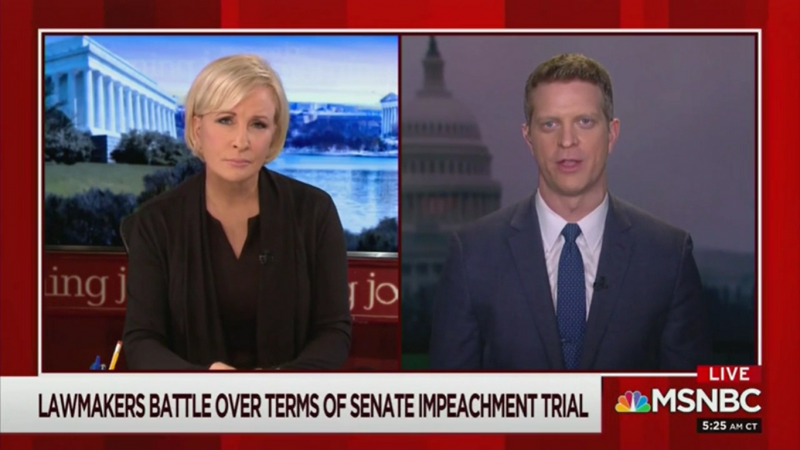 MSNBC Correspondent: ‘An Intemperate Presidential Tweet’ Could Reveal More Information About Impeachment