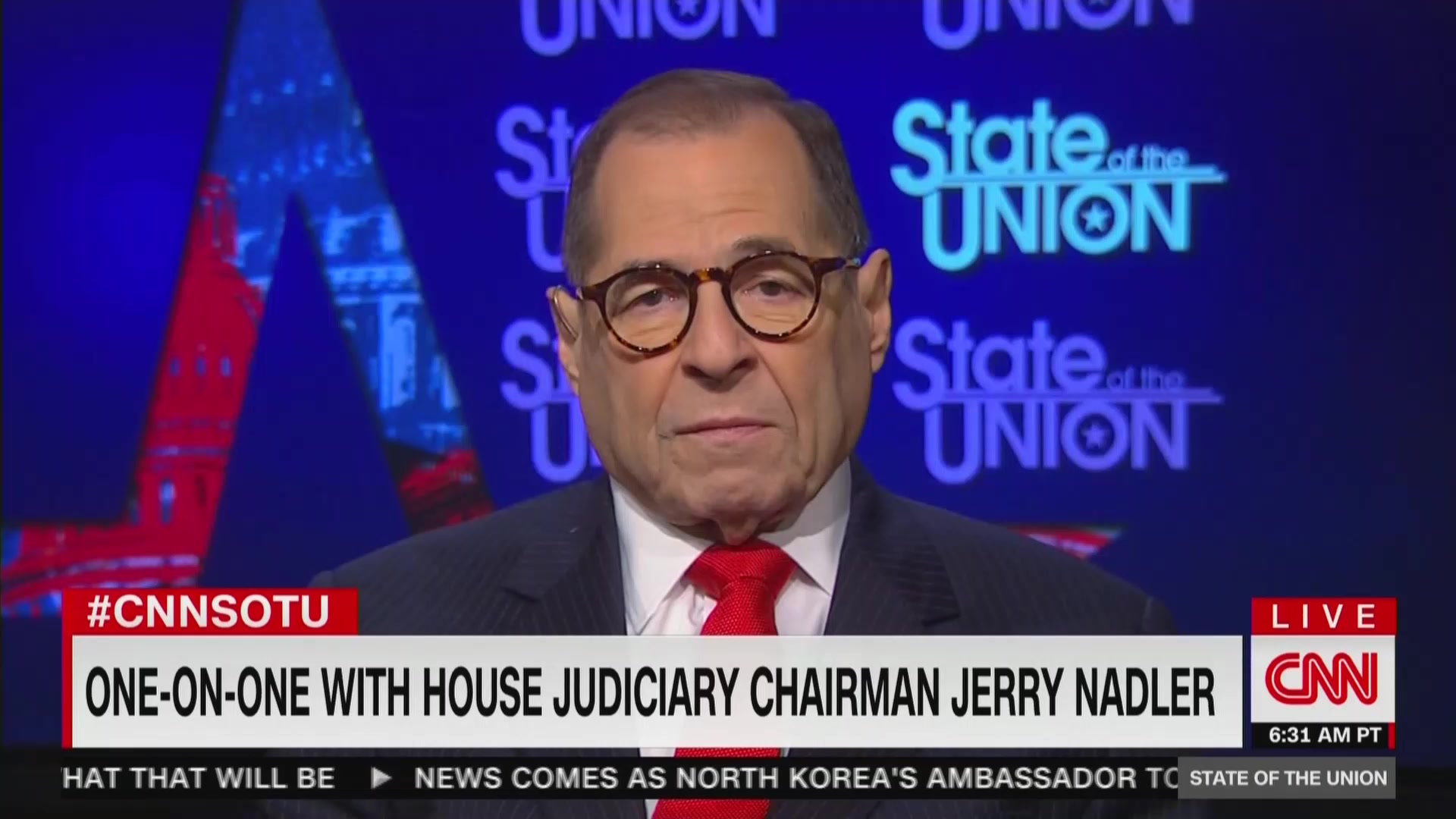 Nadler Says He’ll Reject GOP’s Witnesses ‘Because They’re Irrelevant’