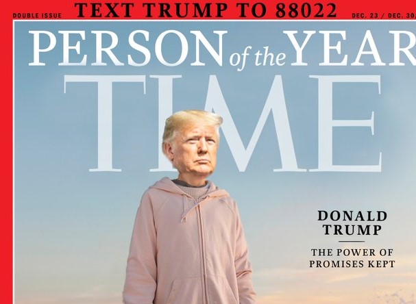 Trump Team Photoshops His Face Onto Greta Thunberg ‘Time’ Cover