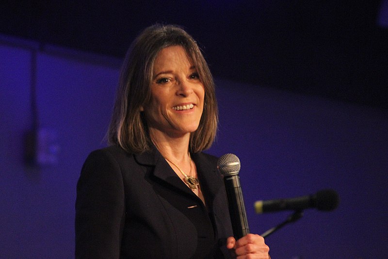 Marianne Williamson Deletes Tweet Falsely Claiming Trump Pardoned Charles Manson