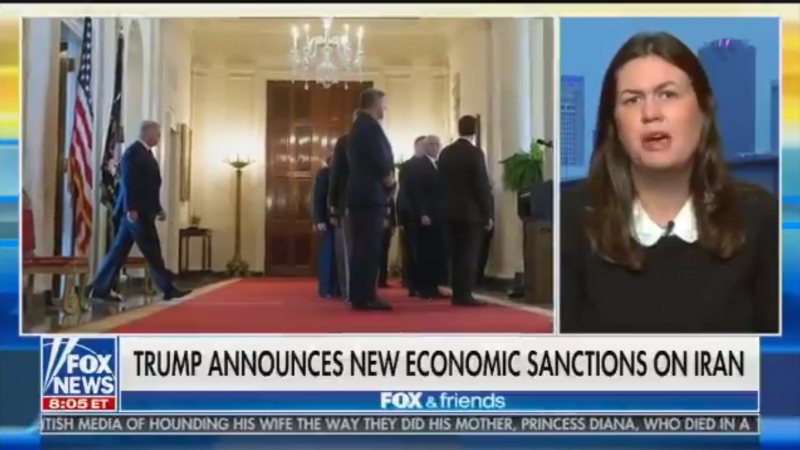 Sarah Sanders: ‘I Can’t Think of Anything Dumber Than Allowing Congress to Take over our Foreign Policy’