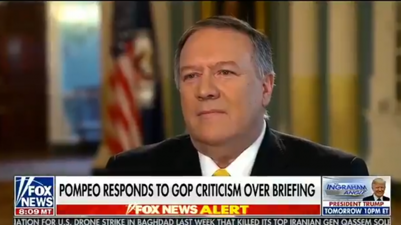 Pompeo on ‘Imminent’ Iranian Attack: ‘We Don’t Know Precisely When and We Don’t Know Precisely Where’