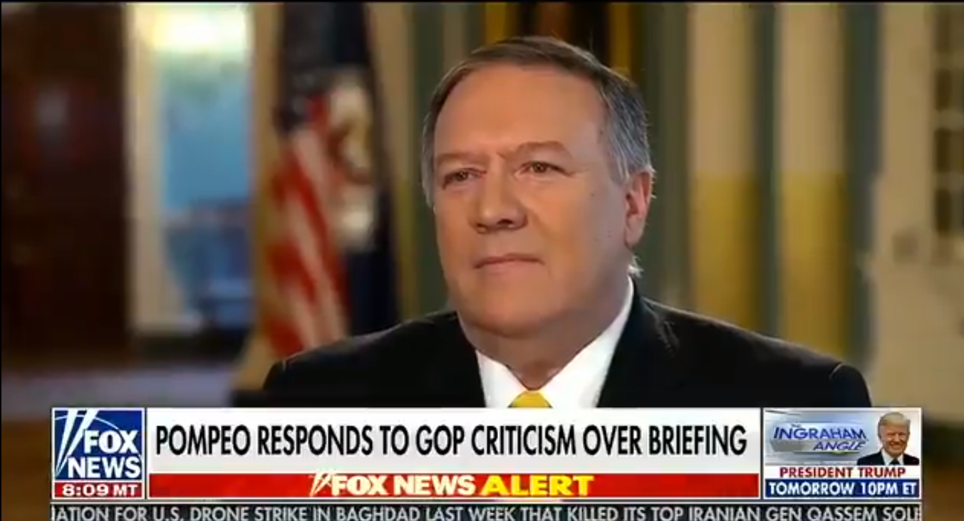 Pompeo on ‘Imminent’ Iranian Attack: ‘We Don’t Know Precisely When and We Don’t Know Precisely Where’