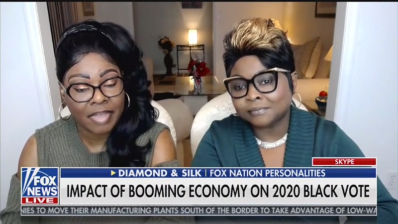 Diamond and Silk: Democrats Are Treating Trump Like Black People ‘During the Jim Crow Day’