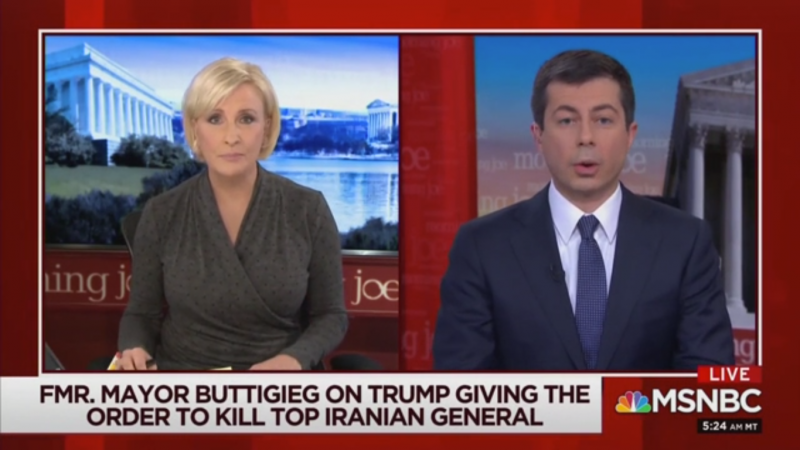 Pete Buttigieg on Soleimani: ‘Taking Out a Bad Guy Is Not Necessarily a Good Idea’