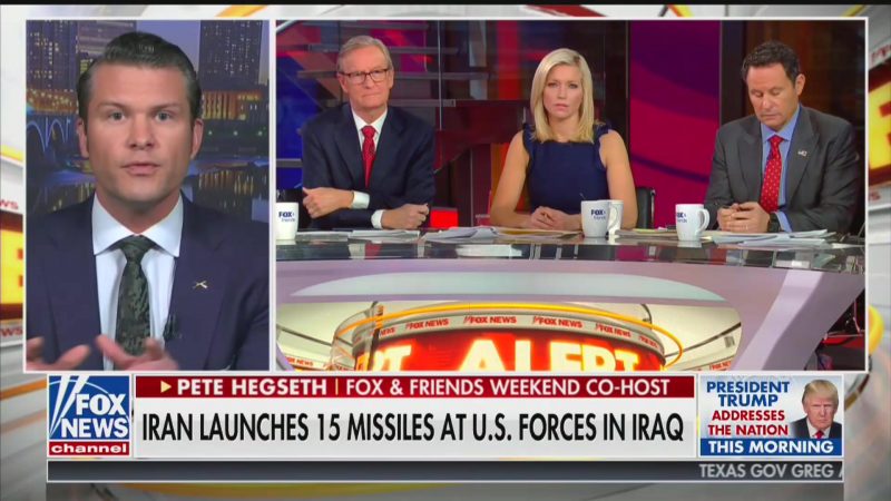 Fox News’ Pete Hegseth Calls for America to ‘Rewrite the Rules’ of War With Iran