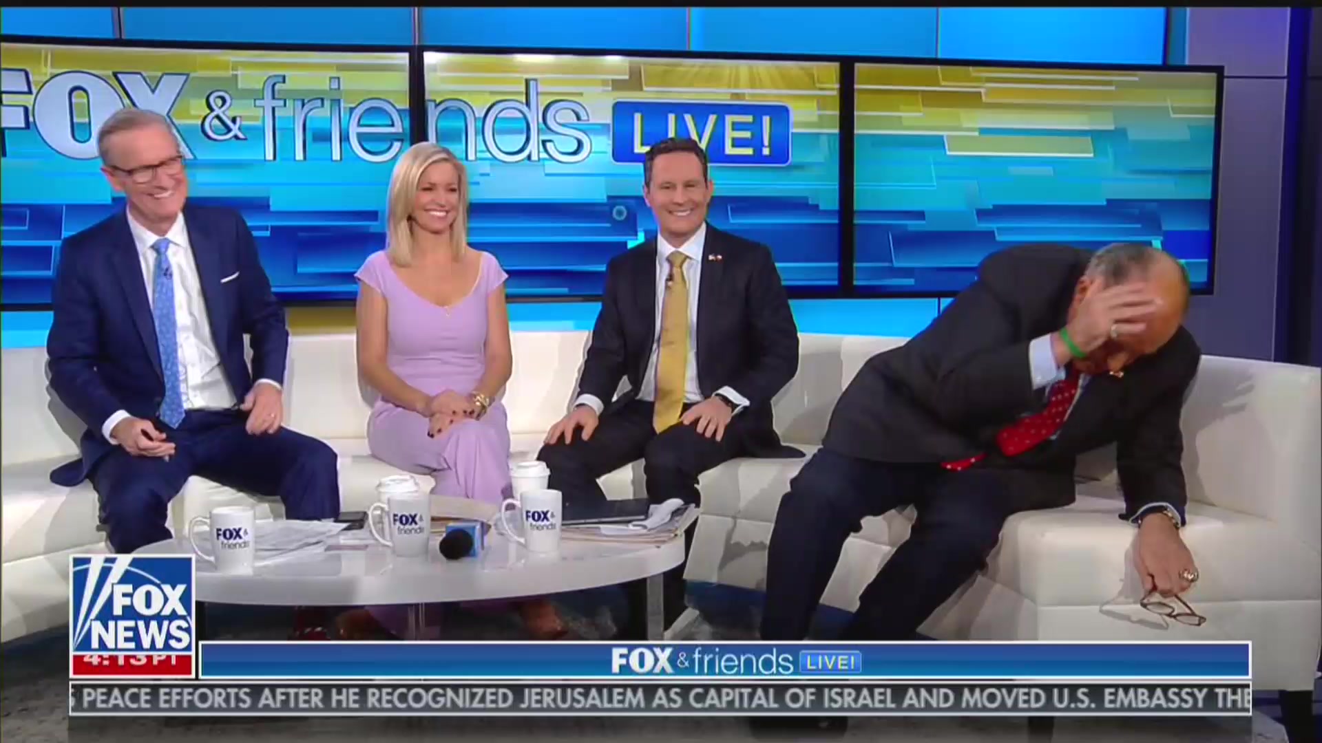 ‘Fox & Friends’ Repeatedly Tries and Fails to End Interview With Rudy Giuliani
