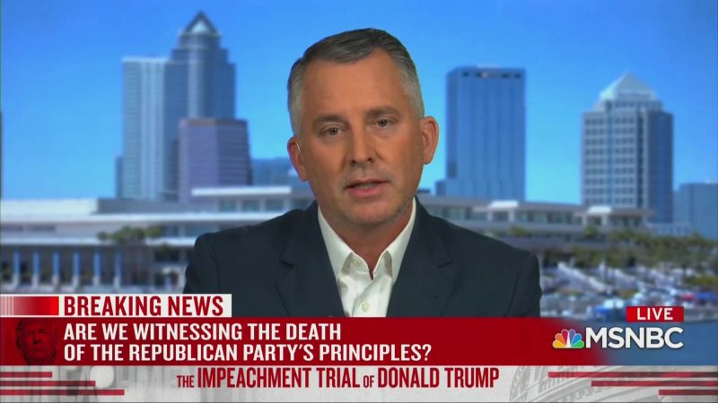 The Republican Party Is ‘Completely Devoid of Honor,’ Ex-GOP Congressman Says
