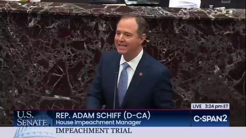Schiff Calls Out Cipollone Over False Claim About Impeachment Process