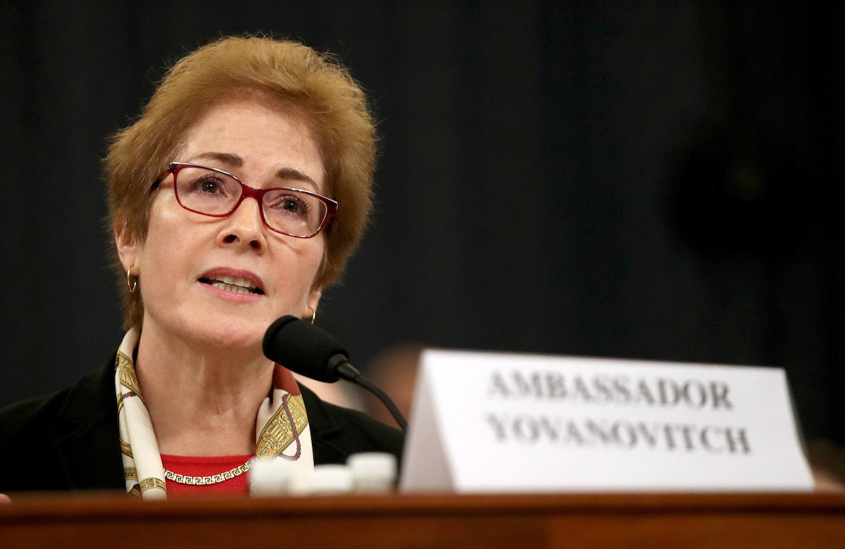 Fmr. Ambassador Marie Yovanovitch Warns of ‘Amoral’ U.S. Foreign Policy