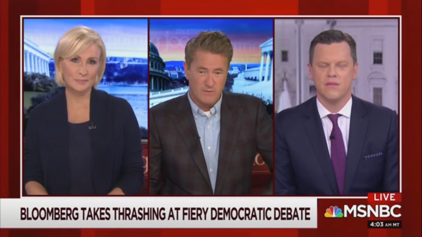 MSNBC’s Willie Geist on Bloomberg’s Debate Performance: ‘They Tore the Skin Off Him’