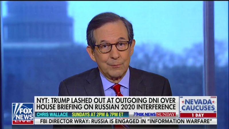 Fox’s Chris Wallace: Reasonable for Trump to See Adam Schiff ‘as an Enemy’