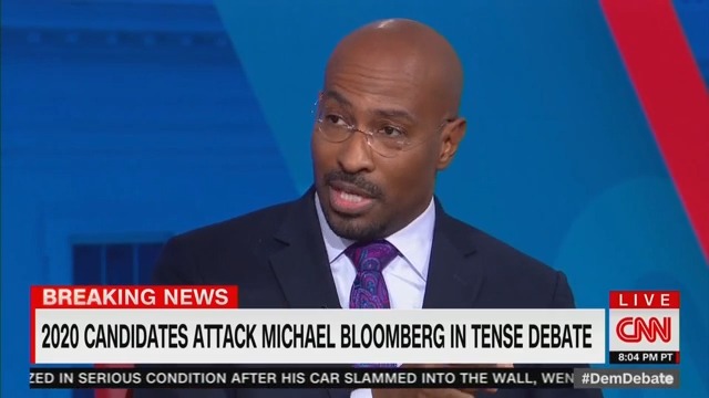 CNN’s Van Jones: Bloomberg Was the ‘Titanic’ and Met by ‘Iceberg Elizabeth Warren’ at Debate