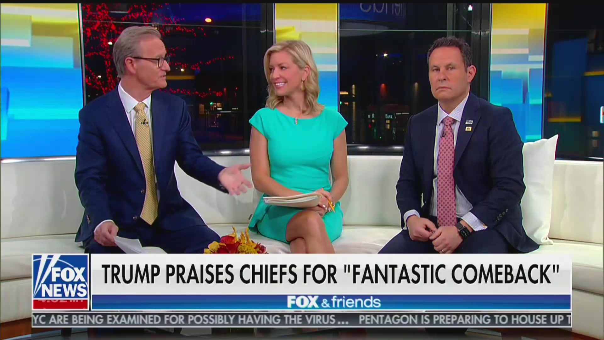 ‘Fox & Friends’ Defends Trump’s Super Bowl Tweet: ‘Kansas City Is in Kansas’