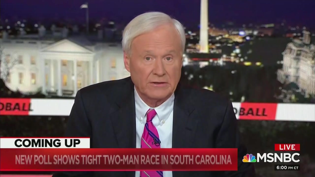 Chris Matthews Apologizes for Nazi Bernie Analogy: ‘I Used a Bad One’