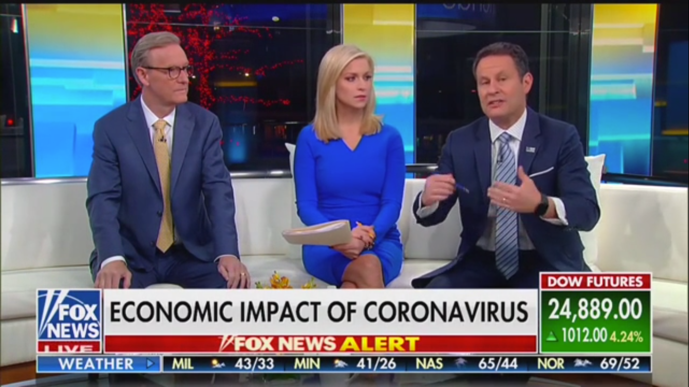 Fox’s Brian Kilmeade Says China Should Apologize for Coronavirus Because ‘They Started It’