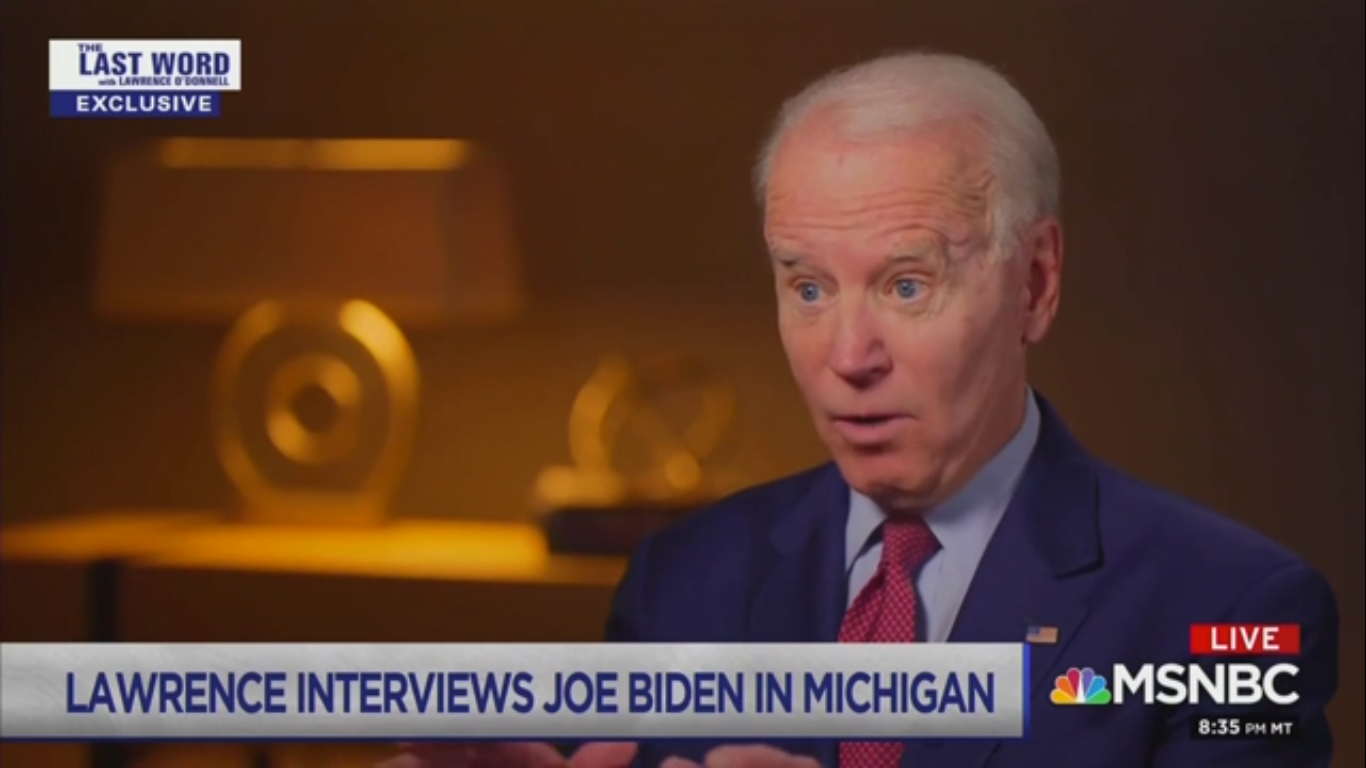 Joe Biden Says He Voted for the Iraq War ‘To Try to Prevent a War from Happening’
