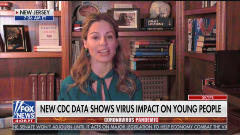 Fox Medical Contributor Blames Bad Parents, Young People for Spreading Covid-19: ‘Like AOC Says, They Do Protests’