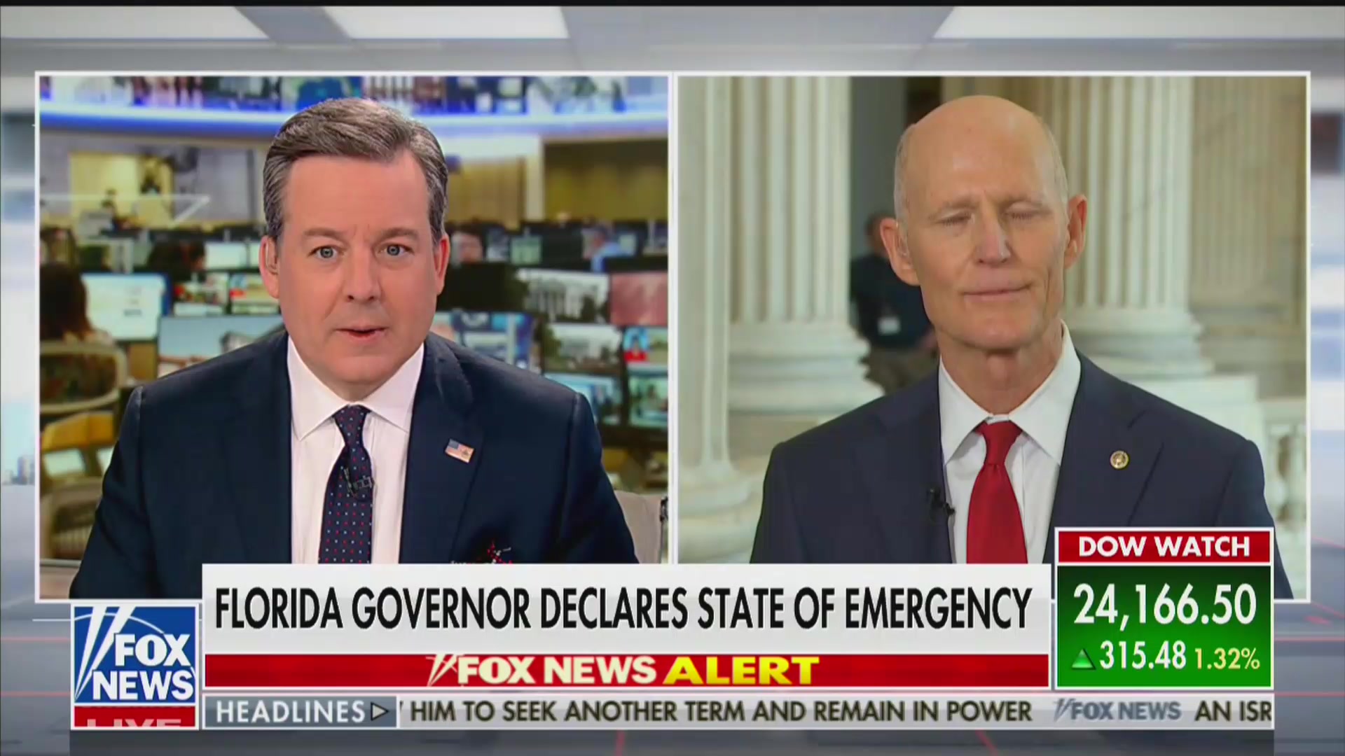 Fox News’ Ed Henry: No Biggie That Two People Died in Florida From Coronavirus Since They Were Old