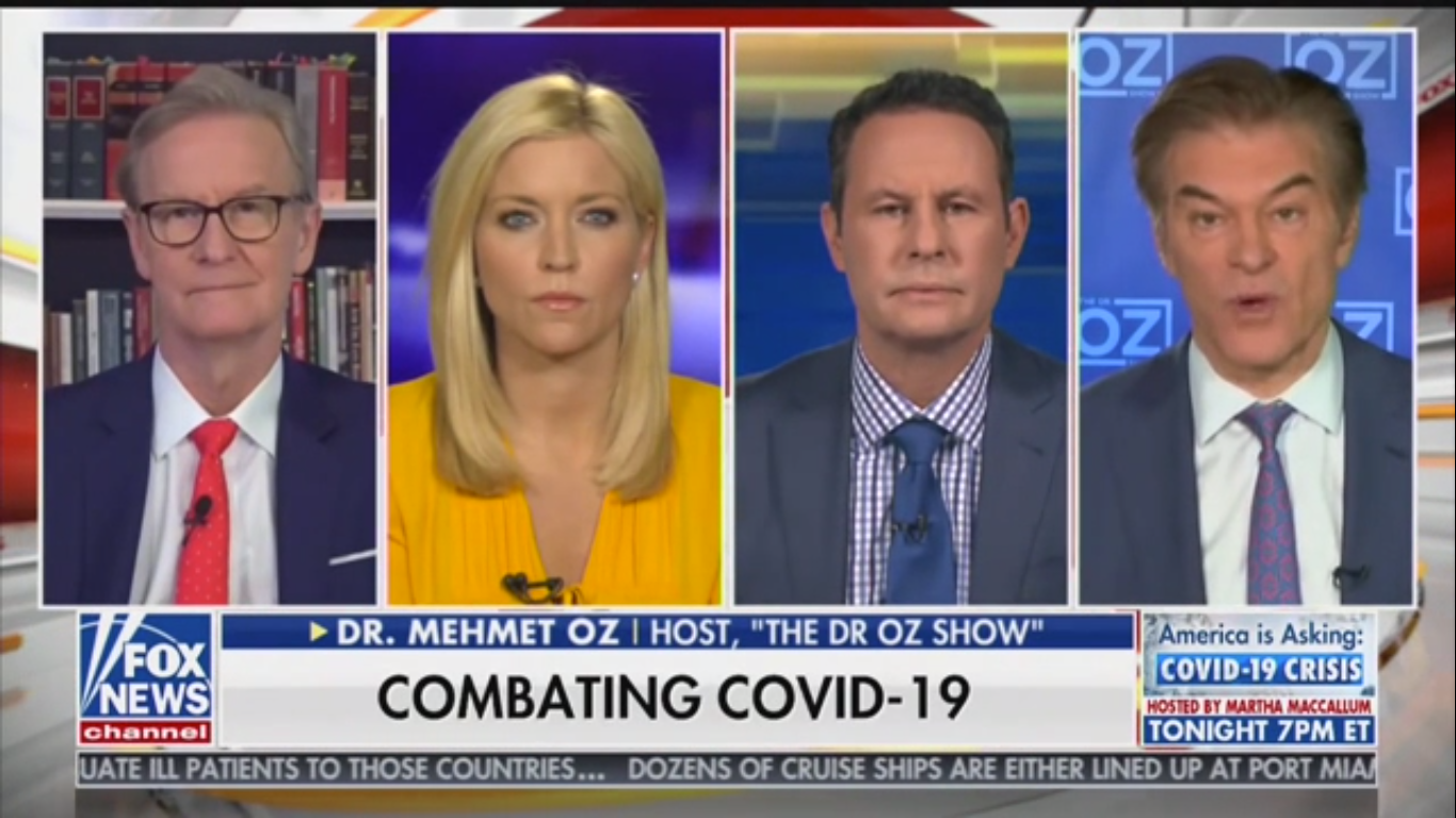 Brian Kilmeade Asks: Is a Coronavirus Cure Not Moving Forward Because People Hate Trump?