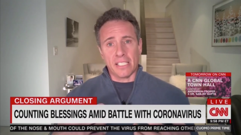 Chris Cuomo’s Coronavirus Fever Was So Bad He Hallucinated About His Late Father