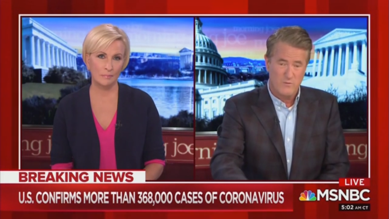 Joe Scarborough: ‘A Cynic Might Think’ Trump Administration Doesn’t Want People Tested for Covid-19