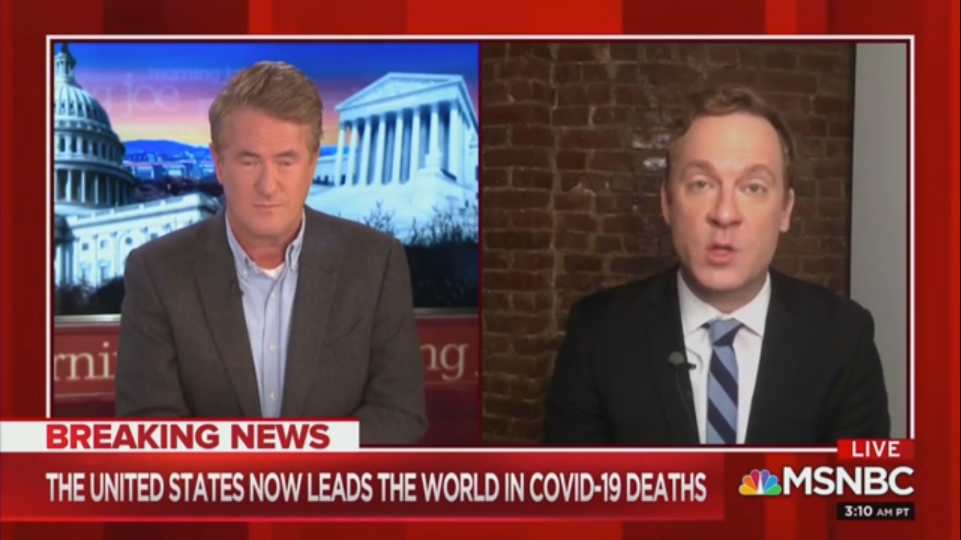 MSNBC’s Jonathan Lemire: Trump Reacted Slowly to Coronavirus to ‘Play Nice with Xi Jinping’
