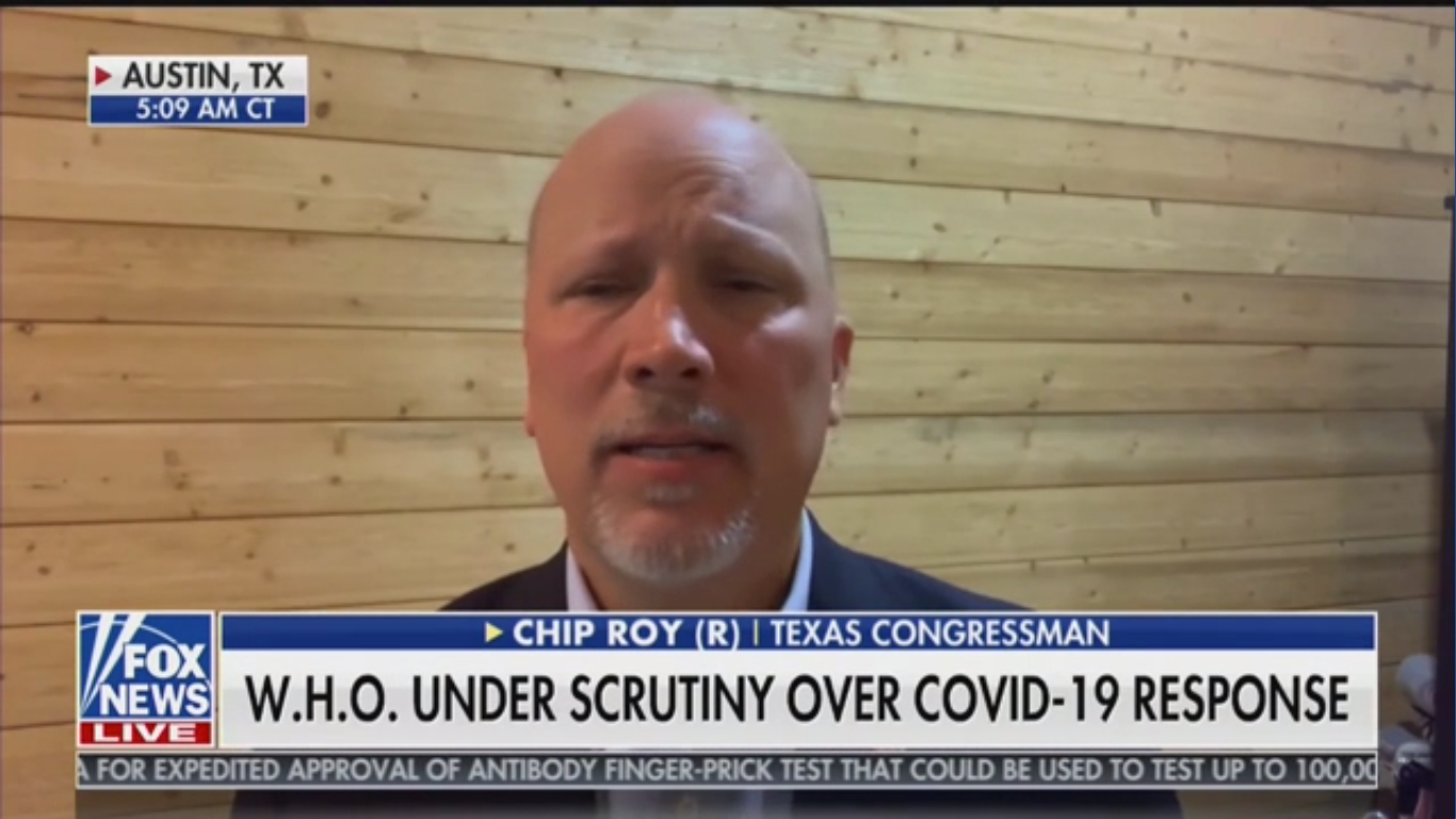 Republican Rep. Chip Roy Suggests Bill Gates Is ‘Siding With the Communists in China’