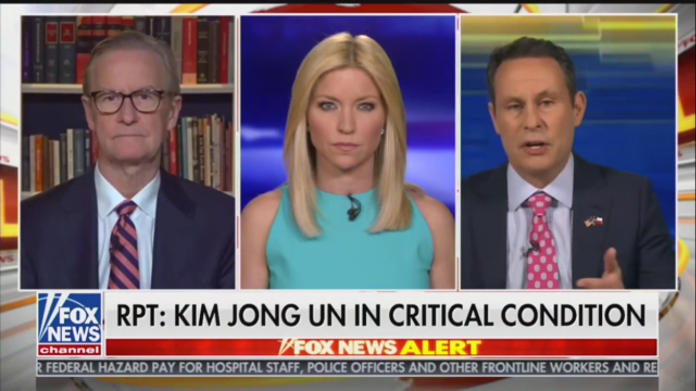 Fox’s Brian Kilmeade Wonders If Kim Jong-un Has Coronavirus