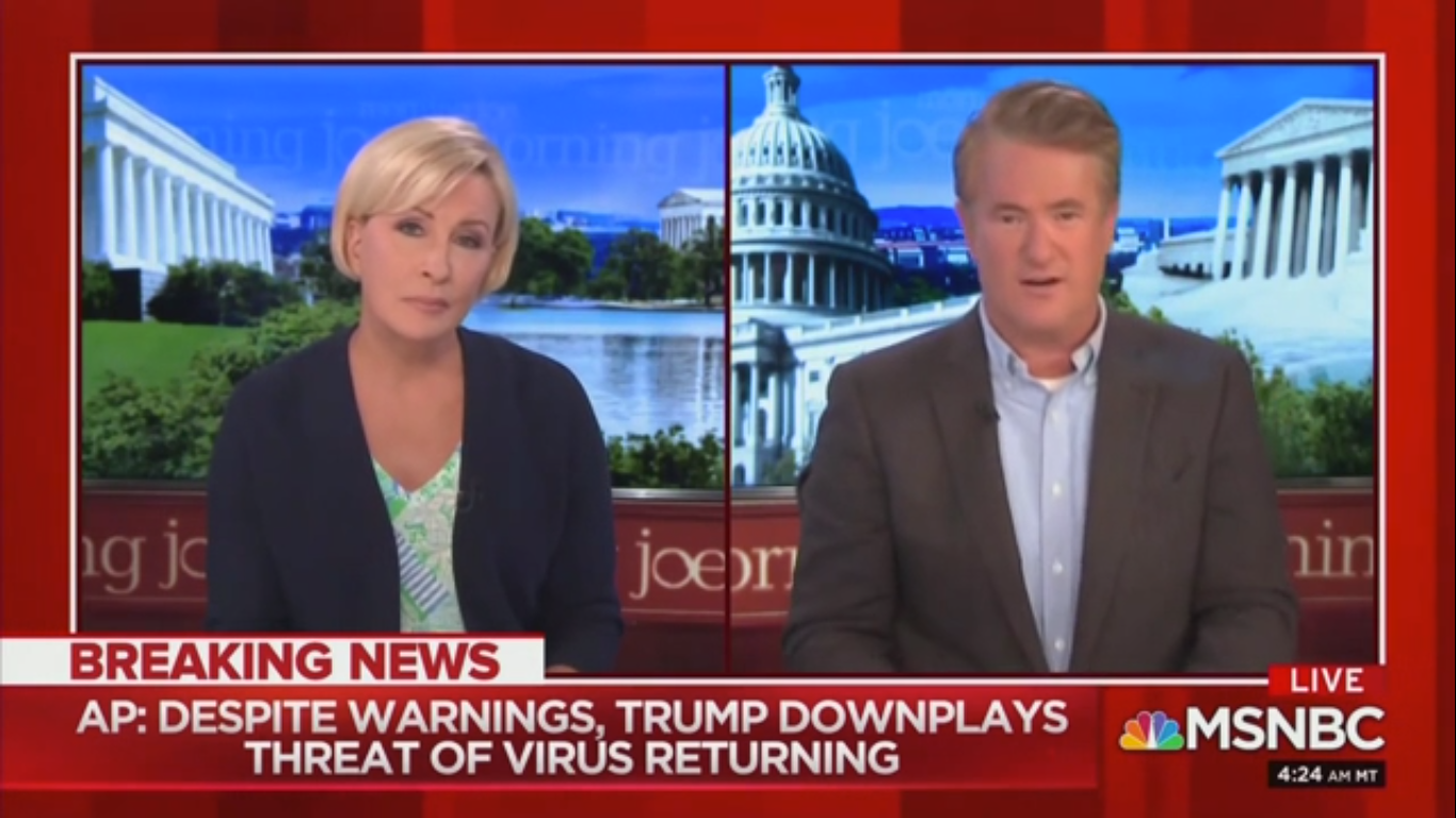 Joe Scarborough: Trump Seems ‘Panicked’ About ‘Losing Support Among Senior Citizens’