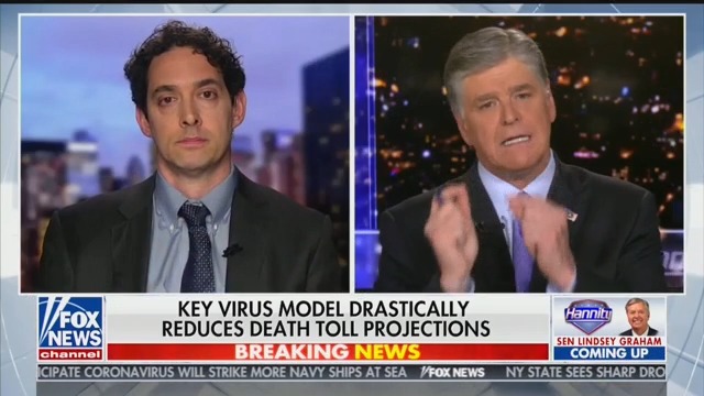 Hannity Guest: ‘Kids’ and ‘Almost Anybody Under 30 Is at No Risk’ From Coronavirus