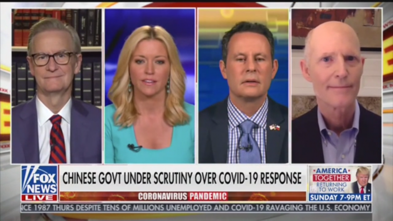 Fox’s Ainsley Earhardt Tells Rick Scott to Go to China And ‘Bring All Those American Businesses Back Home’