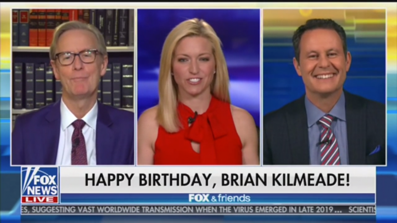 Fox’s Brian Kilmeade Uses His Birthday to Mock Social Distancing Measures