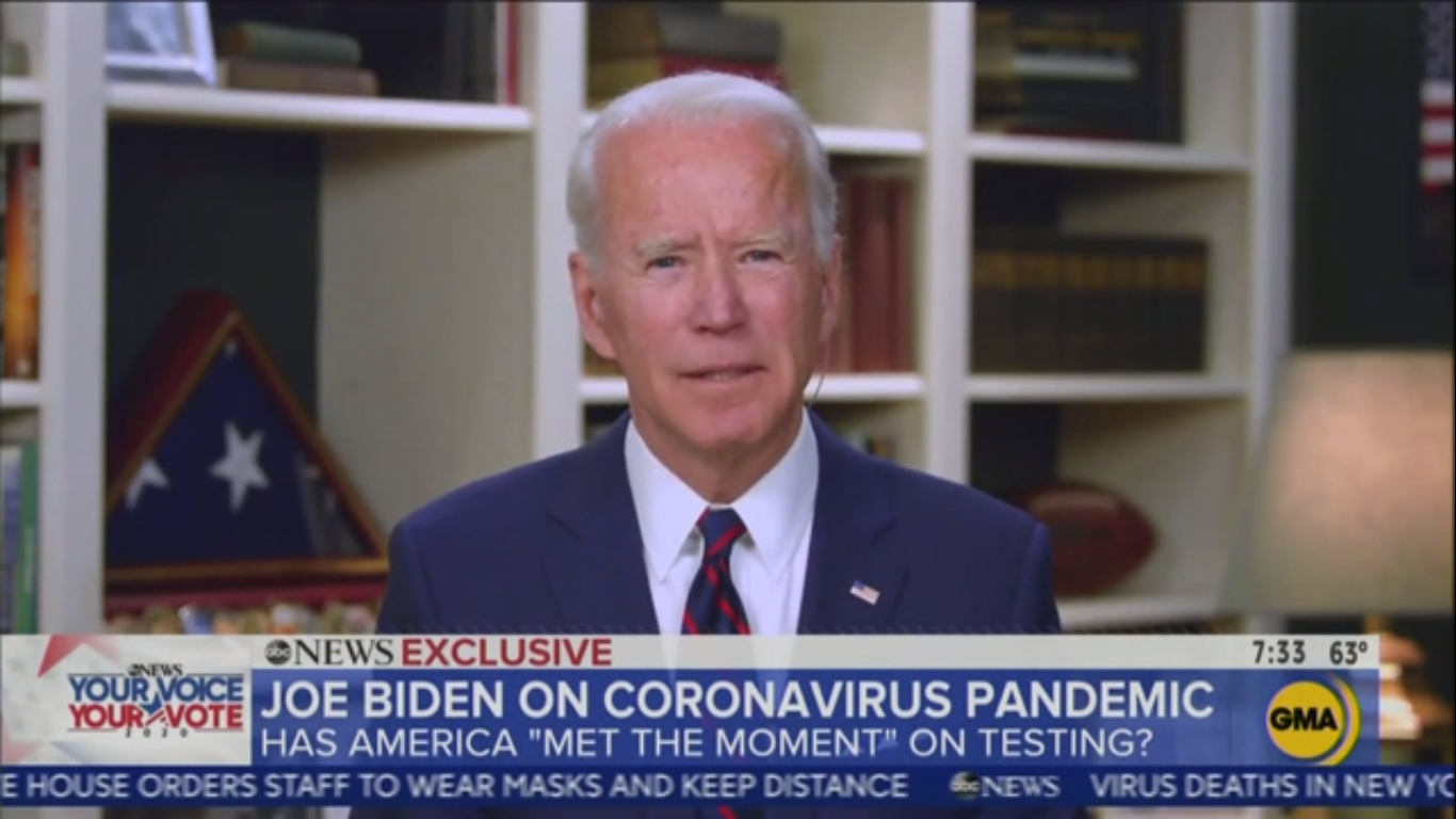 Watch: Biden Dismisses Trump’s ‘Obamagate’ Claims as ‘Diversion’ and a ‘Game This Guy Plays’
