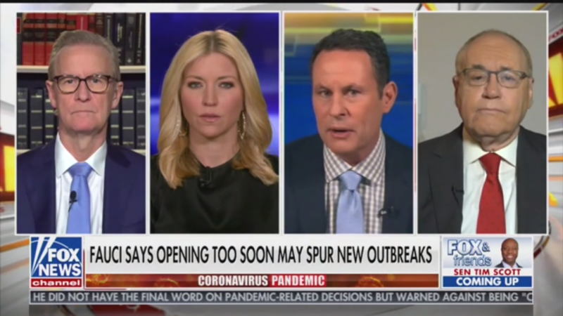 Fox’s Brian Kilmeade: Dr. Fauci Isn’t Thinking About ‘What Damage He’s Doing’ to the Economy