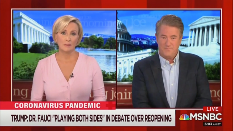 Joe Scarborough: If Your Relatives Believe Trump on Coronavirus ‘Don’t Let Them Play With Blenders’