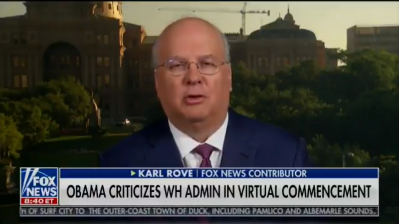 Karl Rove: Obama’s Criticism of Trump Was ‘Political Drive-By Shooting’