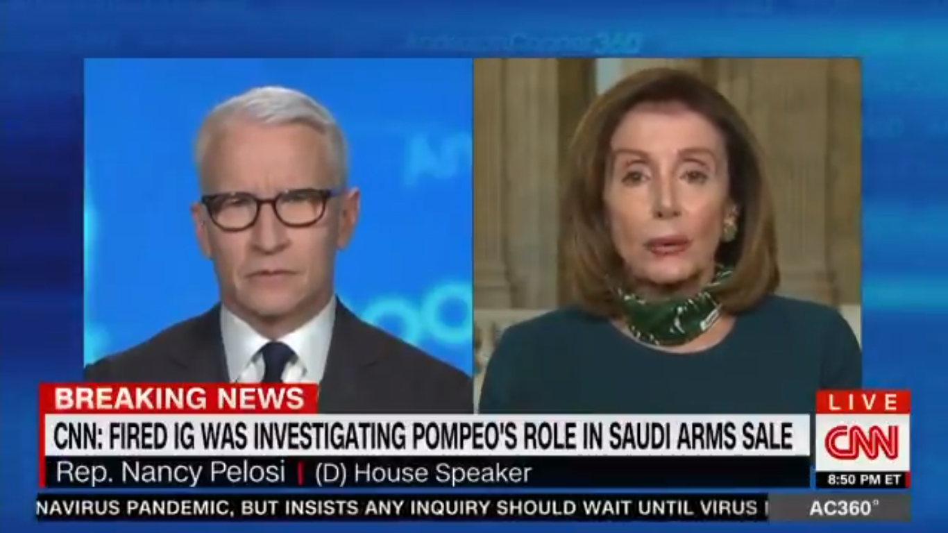 Nancy Pelosi Calls Trump ‘Morbidly Obese’ as He Reveals He’s Taking Hydroxychloroquine