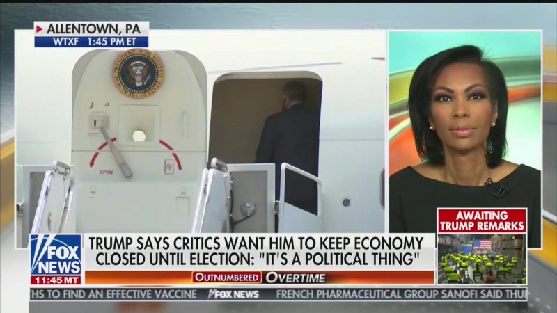 Fox Guest Thoroughly Dismisses Anchor Harris Faulkner’s Question on Whether Lockdowns Are Anti-Trump