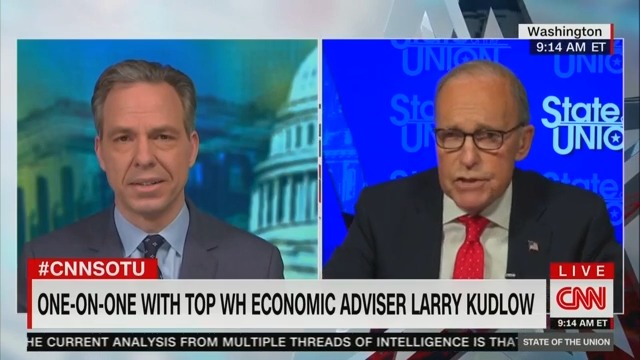 Kudlow Claims ‘Virtually No One Could Have Predicted’ Rapid Coronavirus Spread
