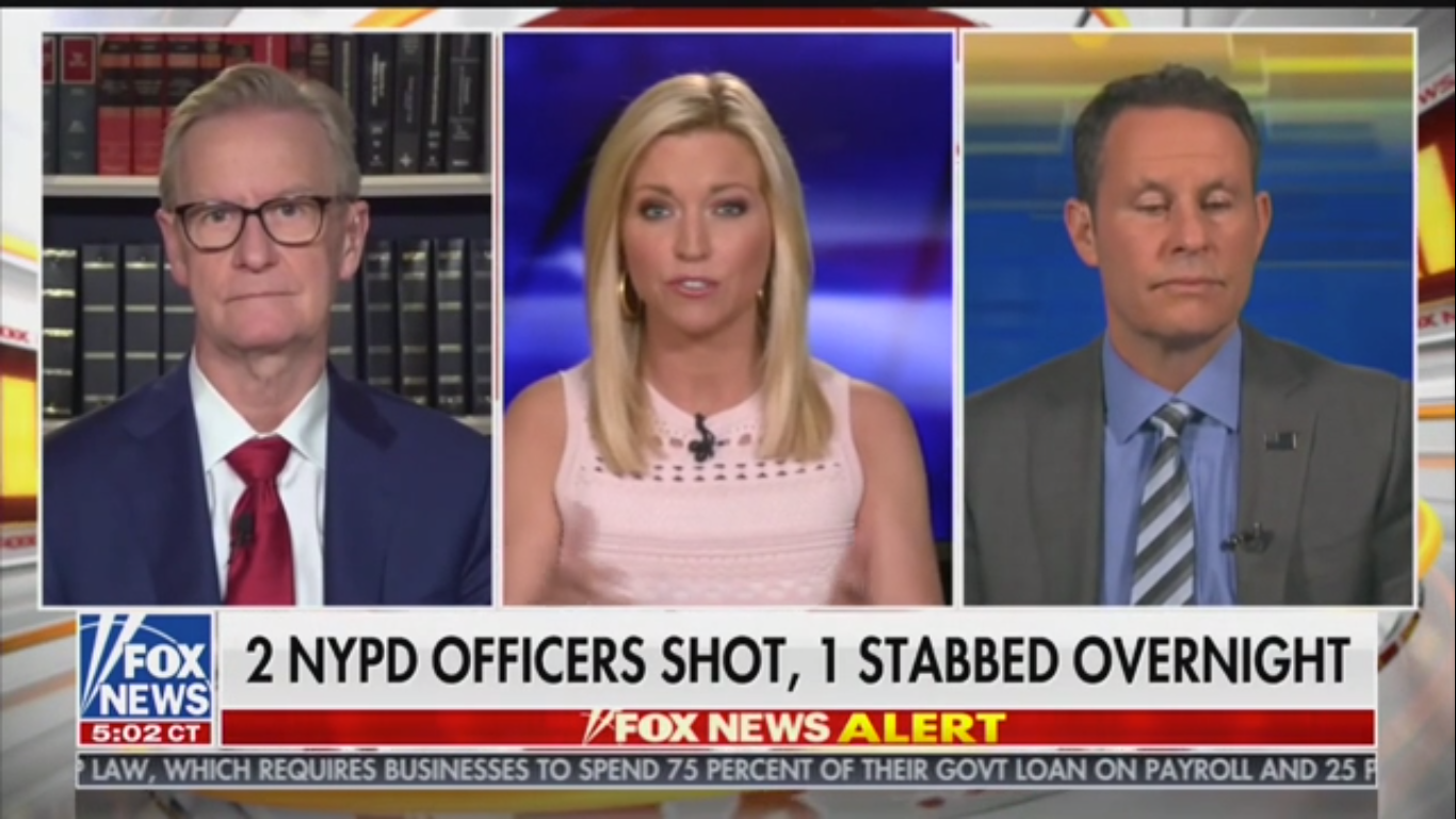 Fox’s Brian Kilmeade Calls for Huge Increase in Police Numbers, Expresses Concern for ‘Lucrative Neighborhoods’