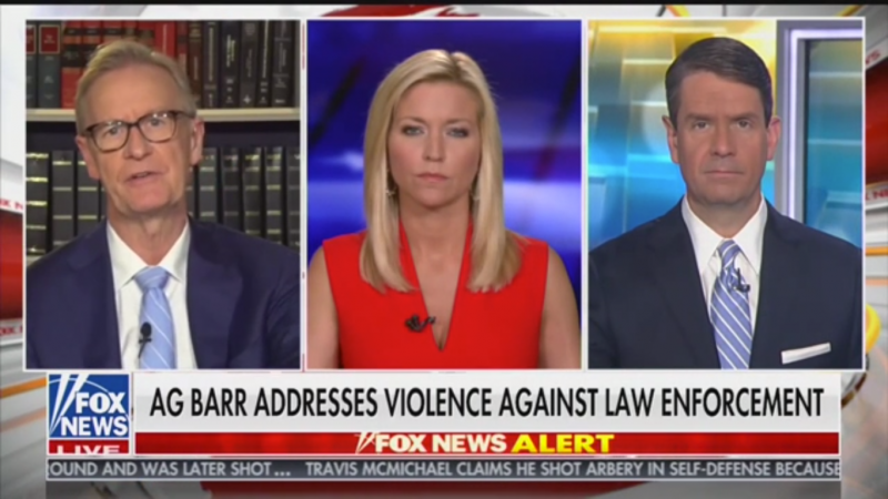 Fox’s Griff Jenkins: Police Are There to ‘Provide the Space’ for First Amendment Rights While Keeping Protesters ‘Safe’