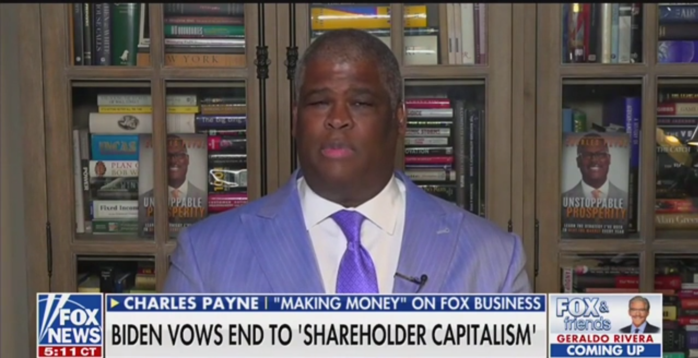 Fox’s Charles Payne: Democrats Are ‘Hijacking the Pain and Suffering of Black People’